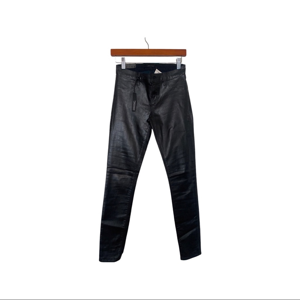 Waxed Super Skinny J Brand Pants Jeans NWT